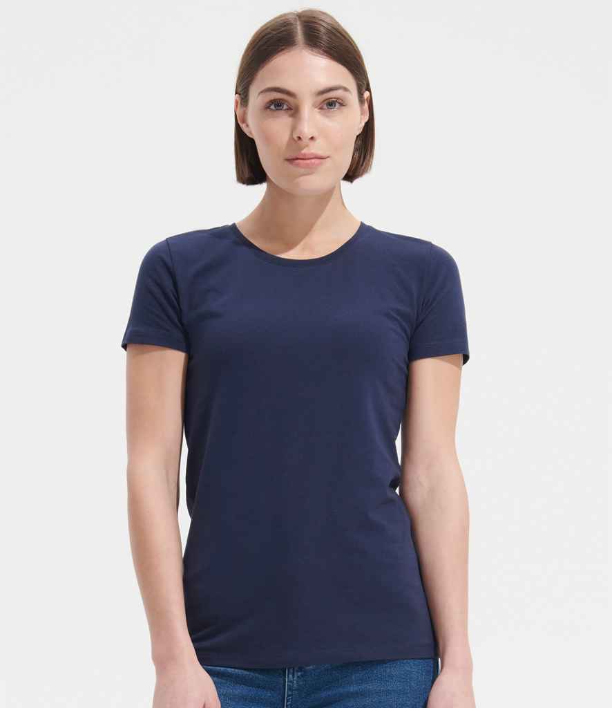 SOL'S Ladies Millenium Stretch T-Shirt | French Navy