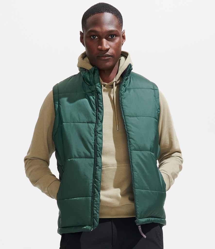 SOL'S Unisex Warm Bodywarmer | Forest Green