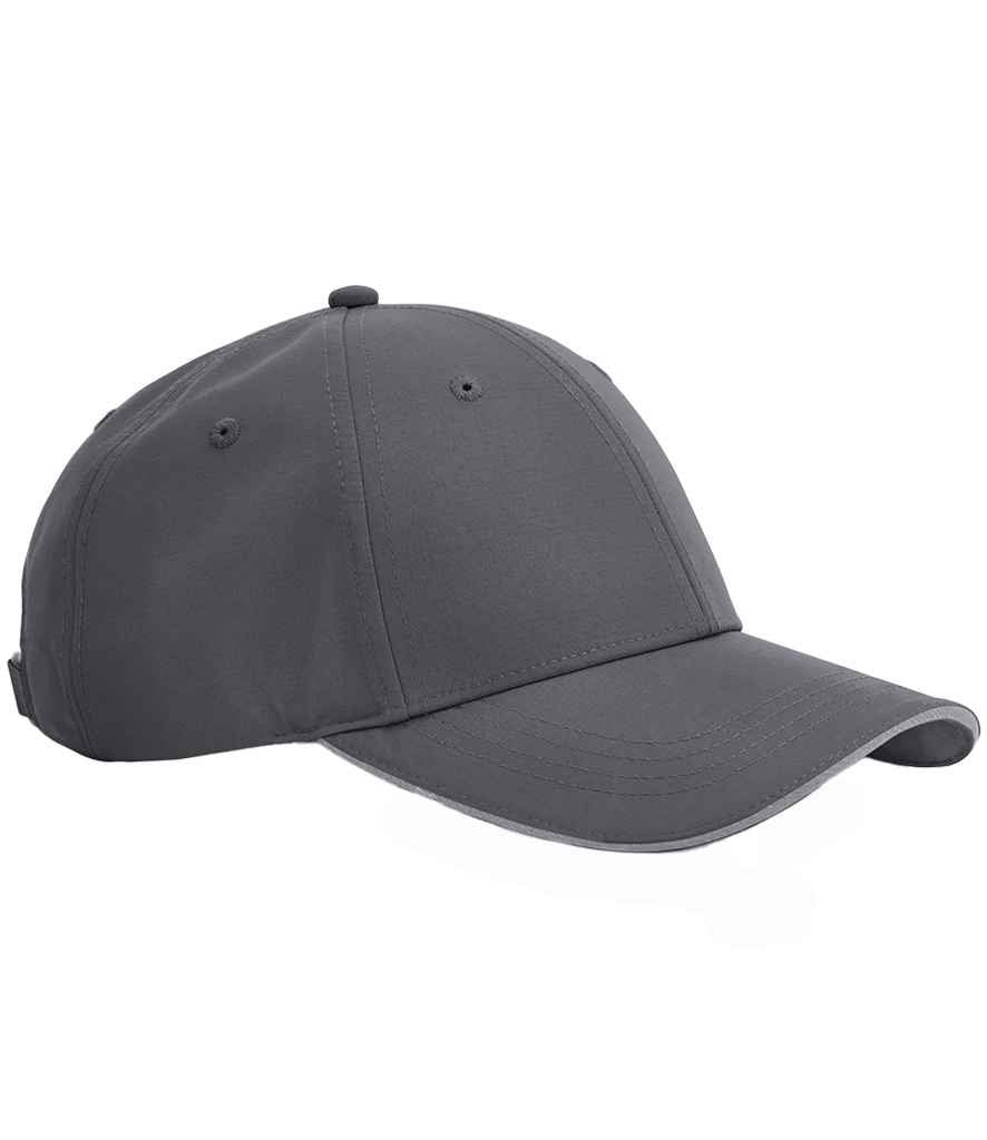 Beechfield Team Sports-Tech Cap | Graphite Grey/Light Grey