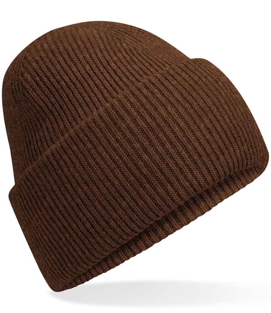 Beechfield Classic Engineered Deep Cuffed Beanie | Walnut