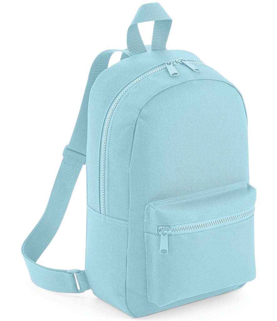 BagBase Mini Essential Fashion Backpack | Powder Blue