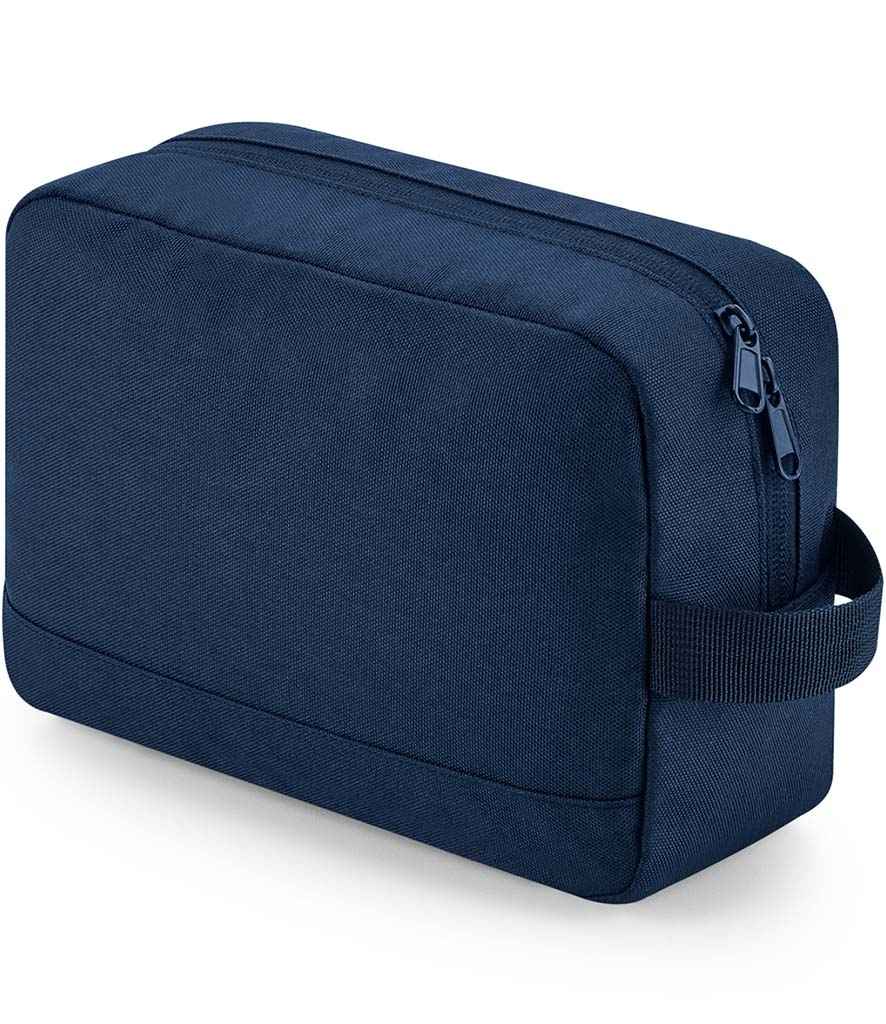 BagBase Recycled Essentials Wash Bag | Navy
