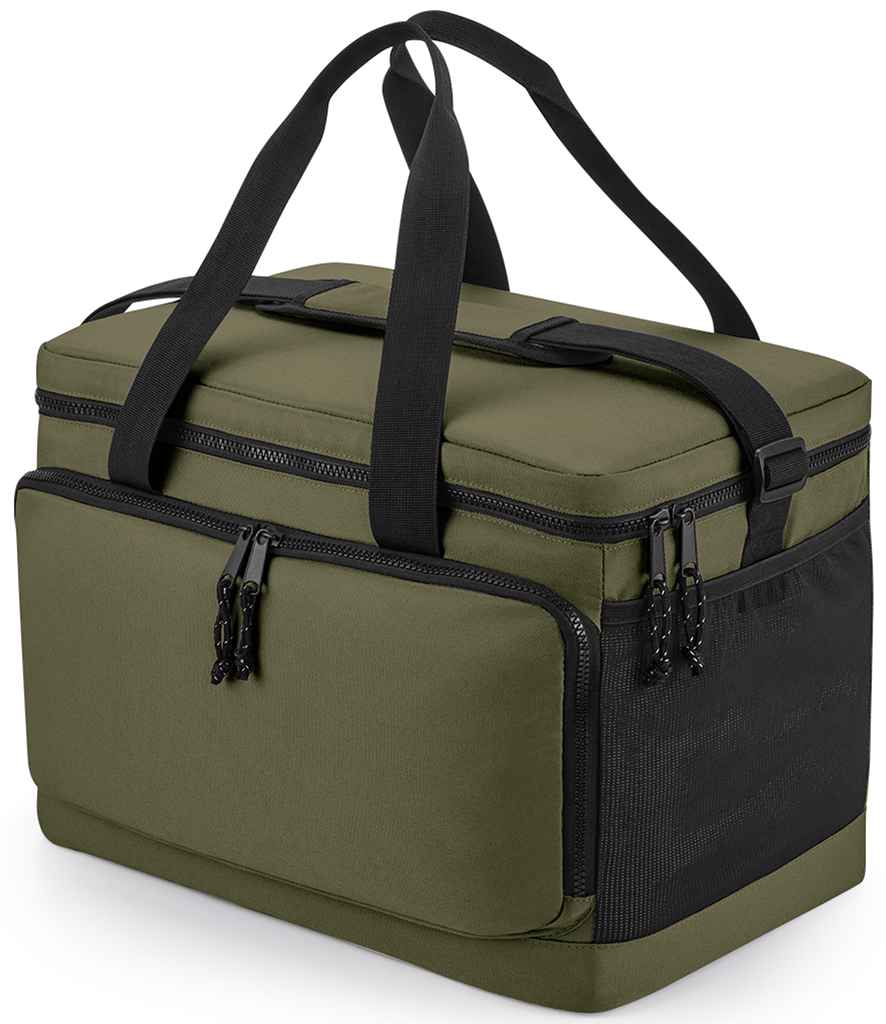 BagBase Recycled Large Cooler Shoulder Bag | Military Green