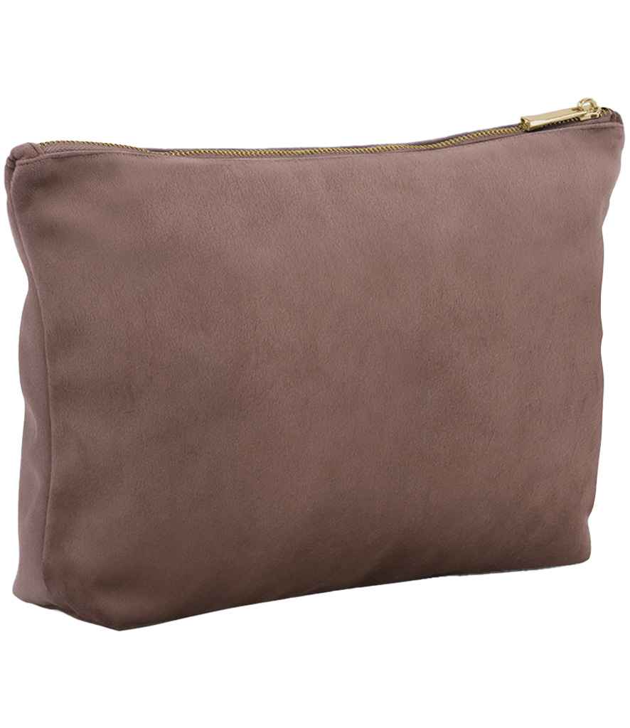 BagBase Velvet Accessory Bag | Rose Quartz