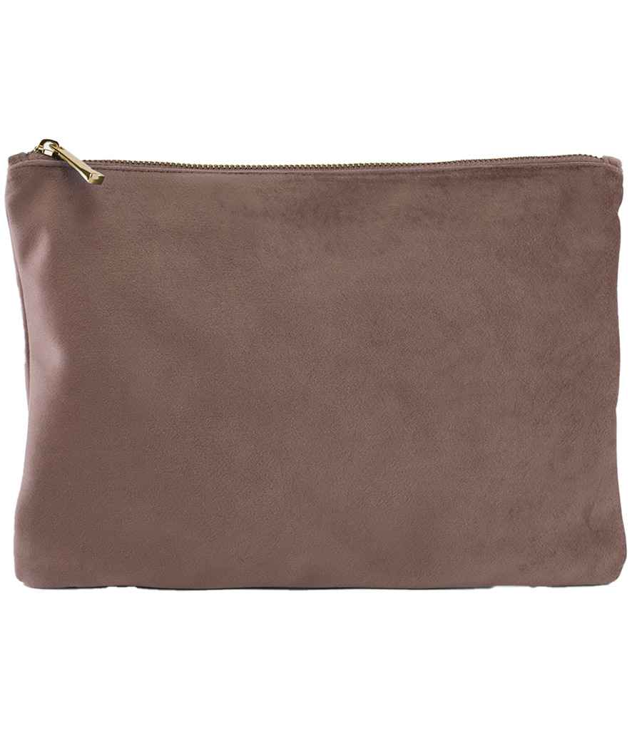 BagBase Velvet Accessory Pouch | Rose Quartz