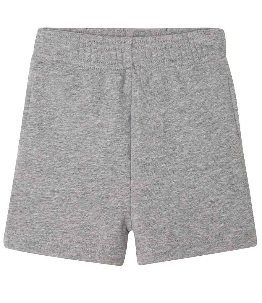 BabyBugz Baby Essential Sweat Shorts | Heather Marl