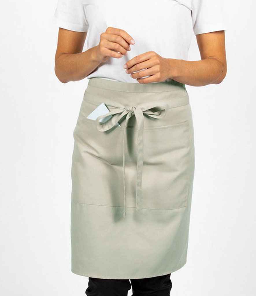 Dennys Polyester Waist Apron with Pocket | Sage