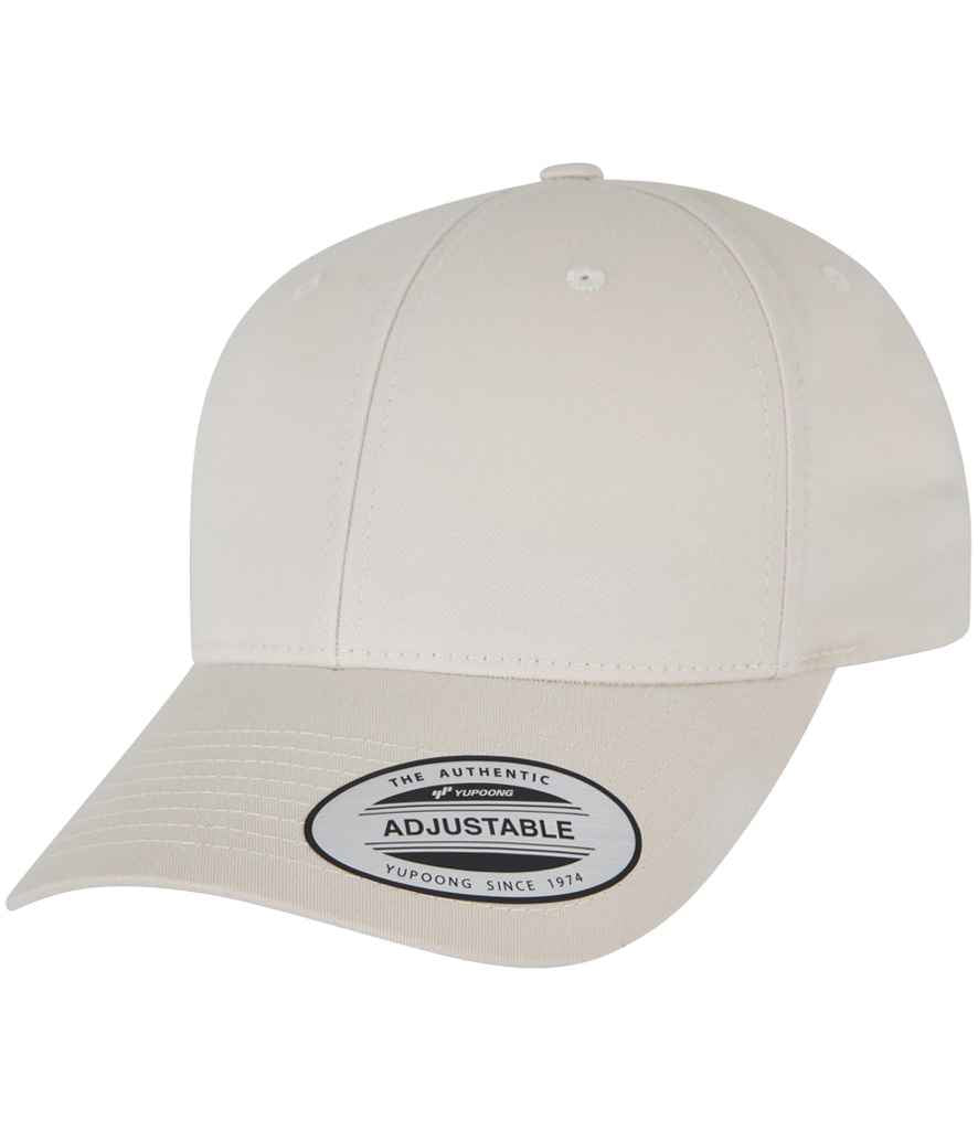 Flexfit Curved Classic Snapback Cap | Mink Beige