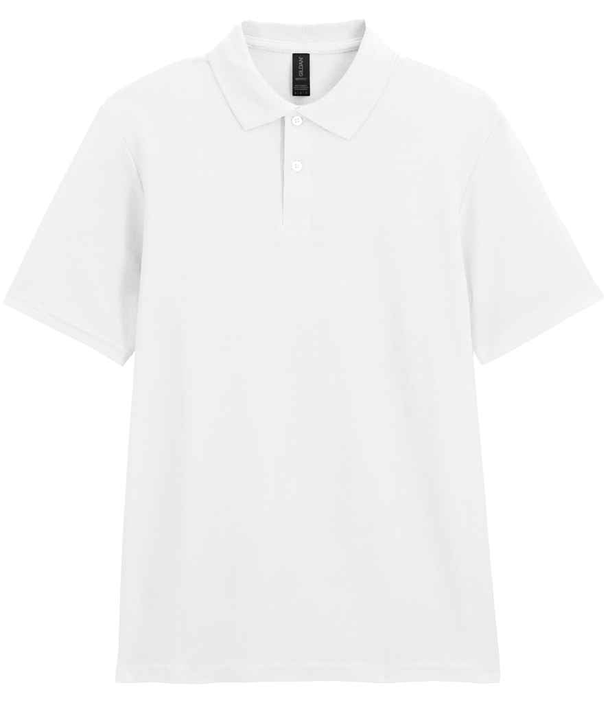 Gildan SoftStyle® Double Piqué Polo Shirt | White