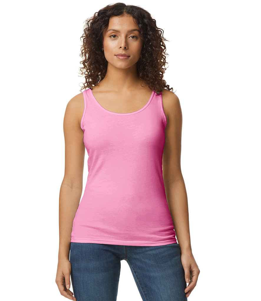 Gildan Ladies SoftStyle® Tank Top | Azalea