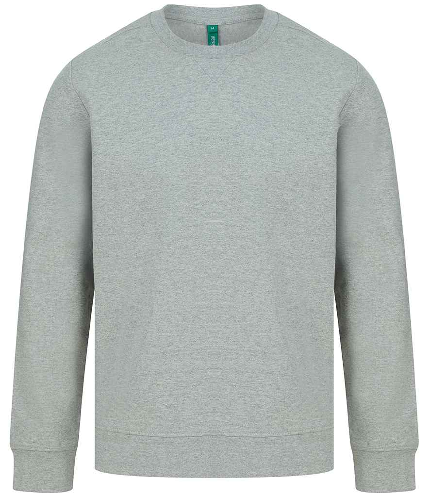 Henbury Unisex Sustainable Sweatshirt | Heather Grey