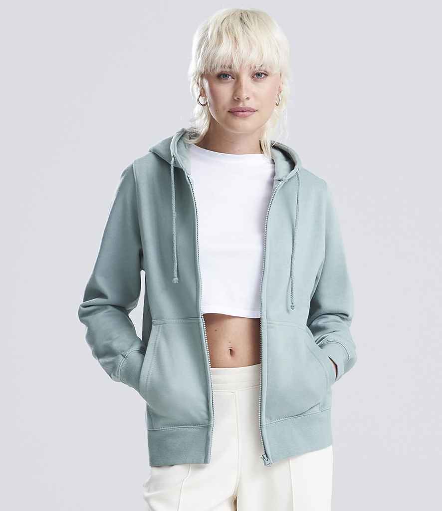 AWDis Ladies College Zoodie | Dusty Green