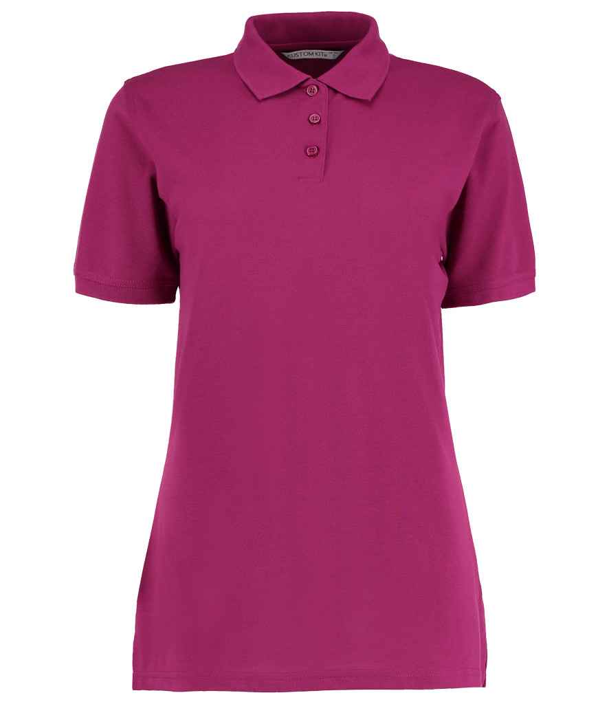 Kustom Kit Ladies Klassic Poly/Cotton Piqué Polo Shirt | Magenta