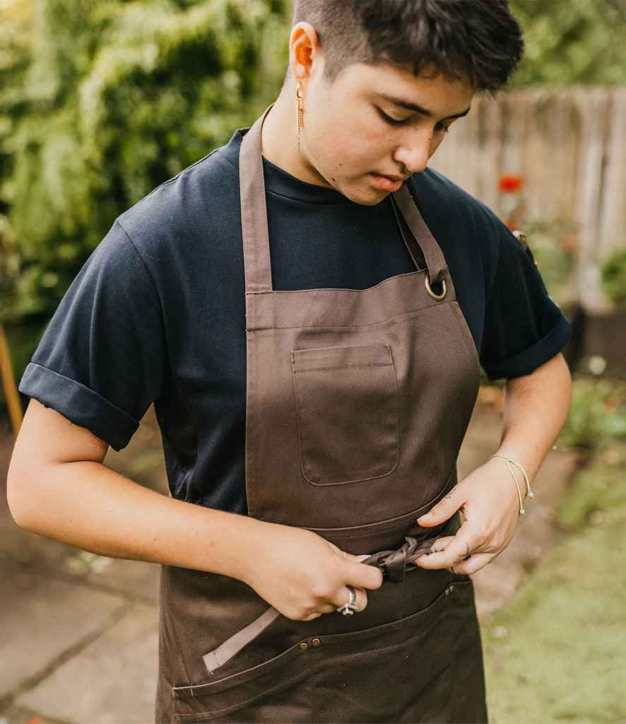 Le Chef Utility Bib Apron | Peat