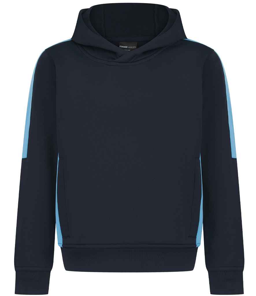 Finden + Hales Kids Team Hoodie | Navy/Sky blue