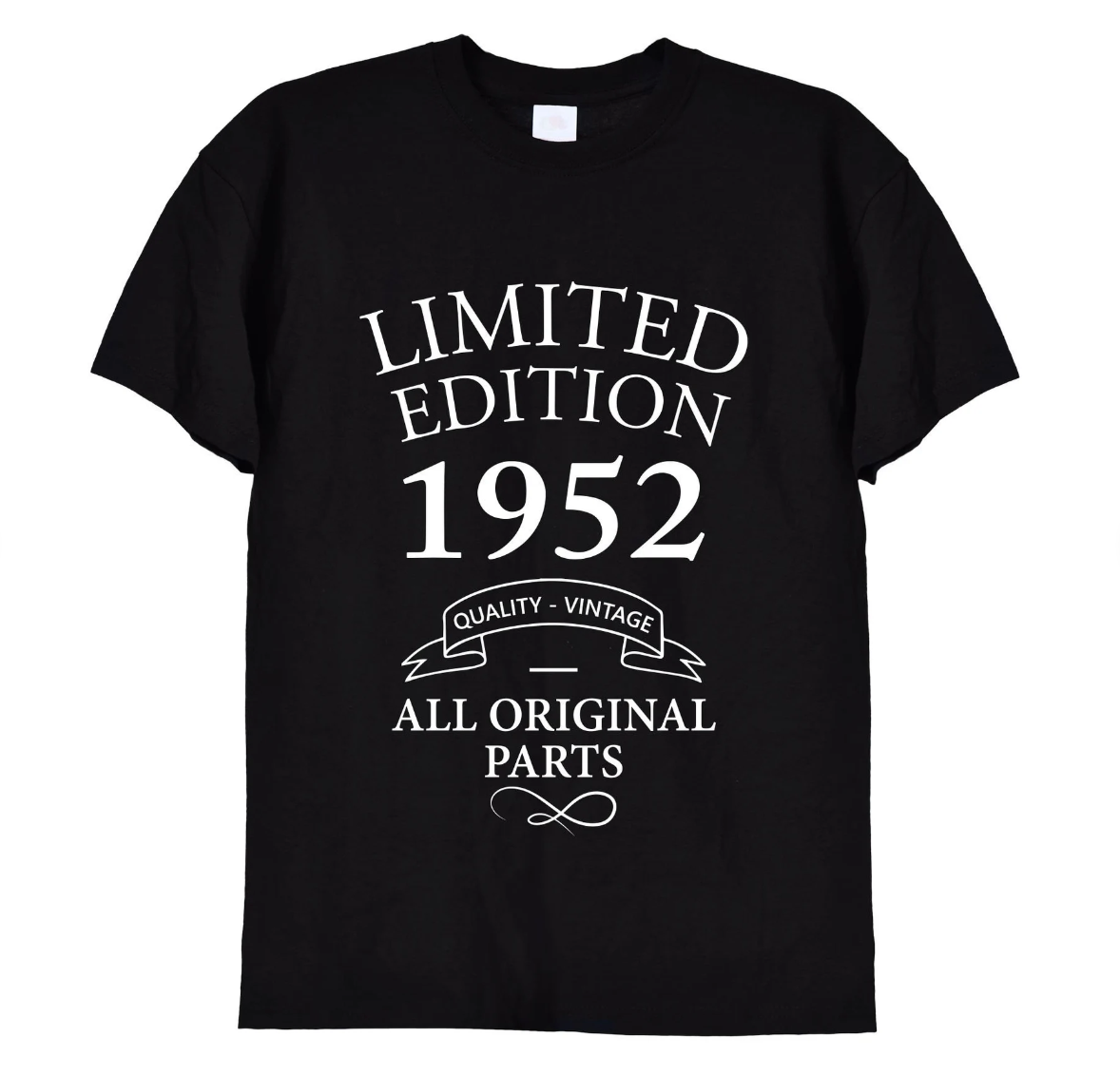 Our "Limited Edition" Birthday T-Shirt is the perfect way to celebrate your uniqueness! Featuring the bold "Limited Edition" slogan along with a customised date, this tee is a stylish and fun way to showcase your birth year or special milestone. Made from soft, high-quality cotton, it’s designed for all-day comfort and is perfect for birthday celebrations, casual wear, or as a memorable gift. Whether you're treating yourself or someone special, this personalised shirt adds a touch of exclusivity, reminding