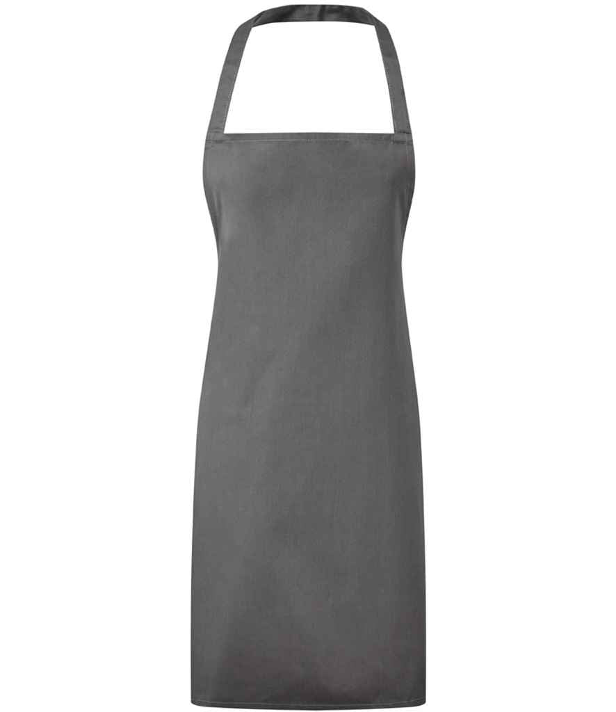 Premier Essential Bib Apron | Dark Grey