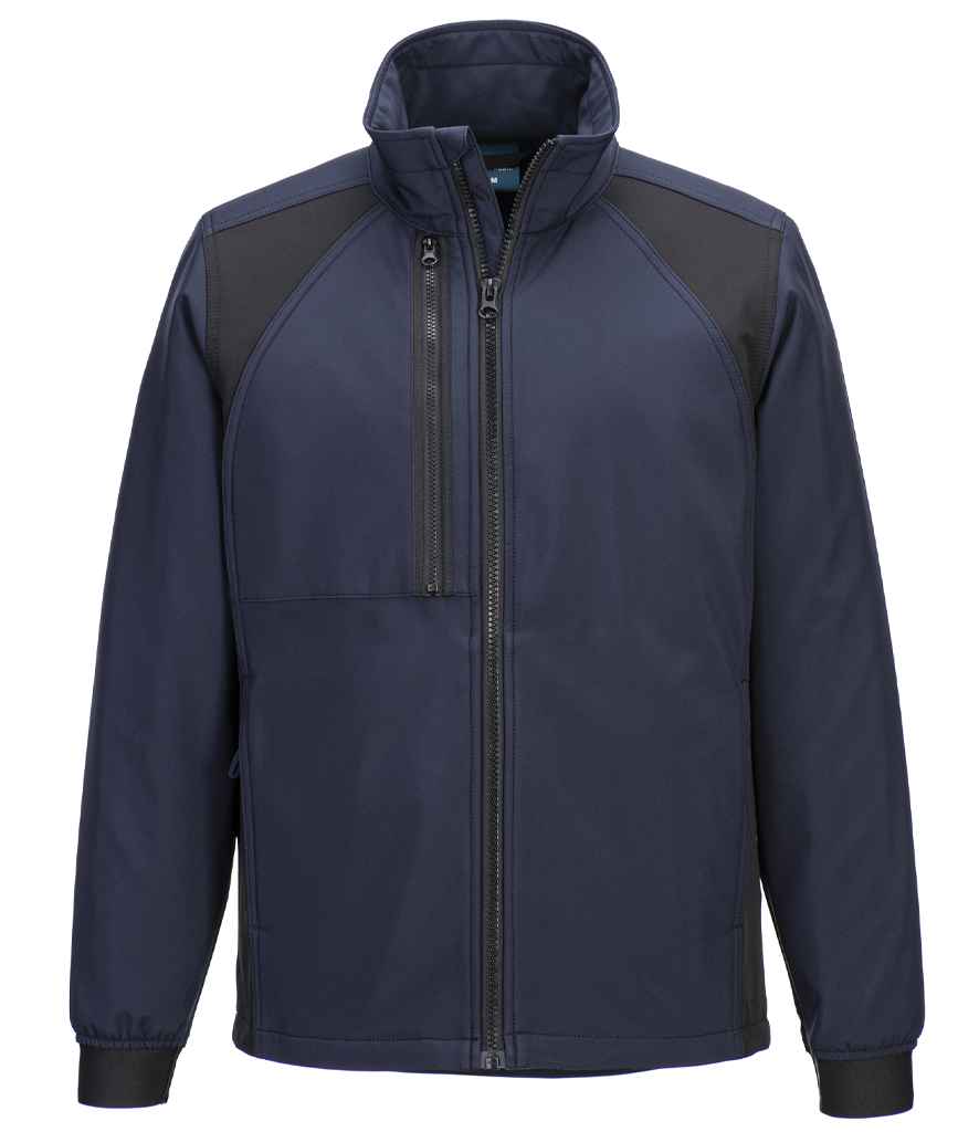 Portwest WX2™ Two Layer Soft Shell Jacket | Dark Navy
