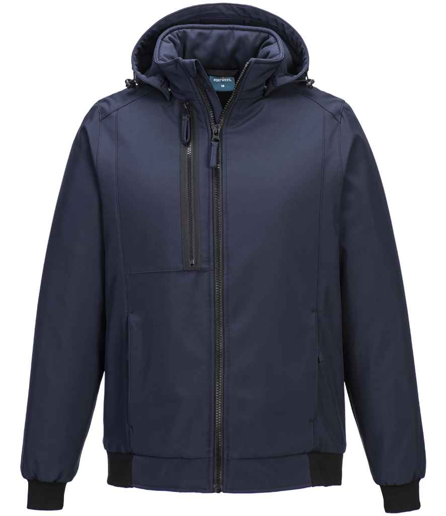 Portwest WX2™ Insulated Two Layer Soft Shell Jacket | Dark Navy