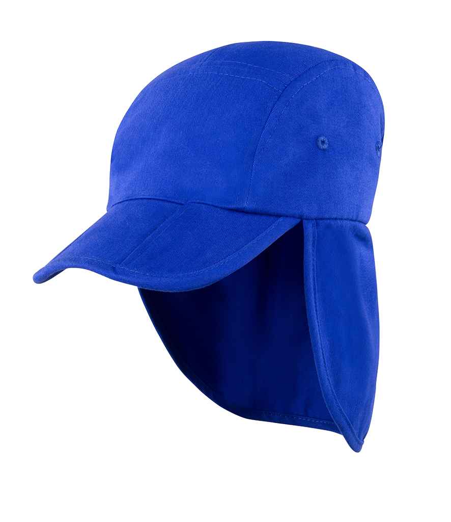 Result Fold Up Legionnaires Cap | Royal Blue