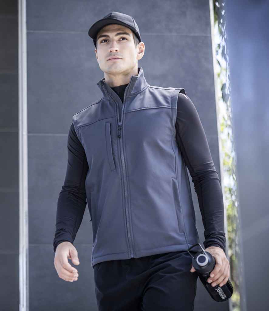 Regatta Flux Soft Shell Bodywarmer | Seal Grey/Seal Grey