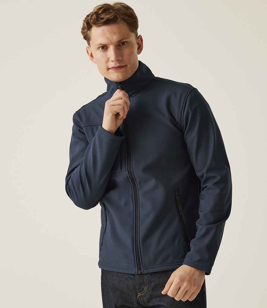 Regatta Octagon II Soft Shell Jacket | Navy/Seal Grey