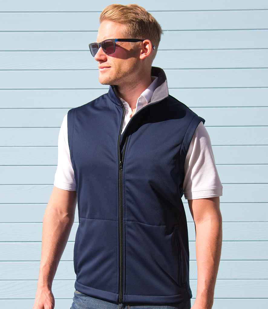 Result Core Soft Shell Bodywarmer | Navy