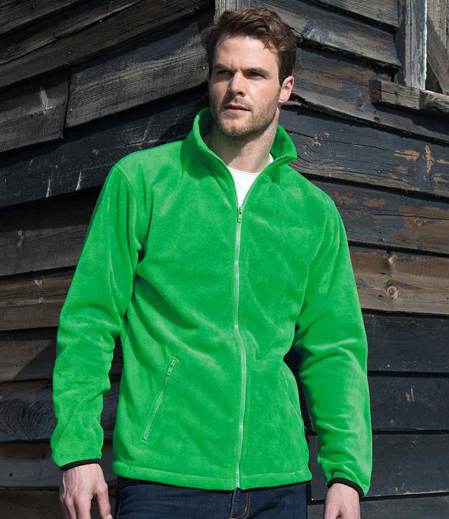 Result Core Norse Outdoor Fleece Jacket | Vivid Green