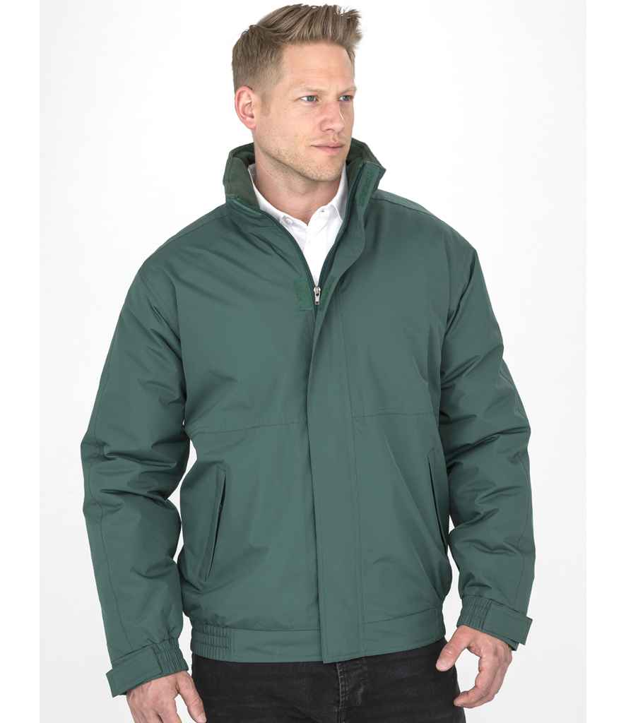 Result Recycled Channel Jacket | Bottle Green