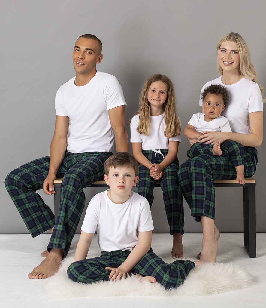 SF Clothing Tartan Lounge Pants | Navy/Green