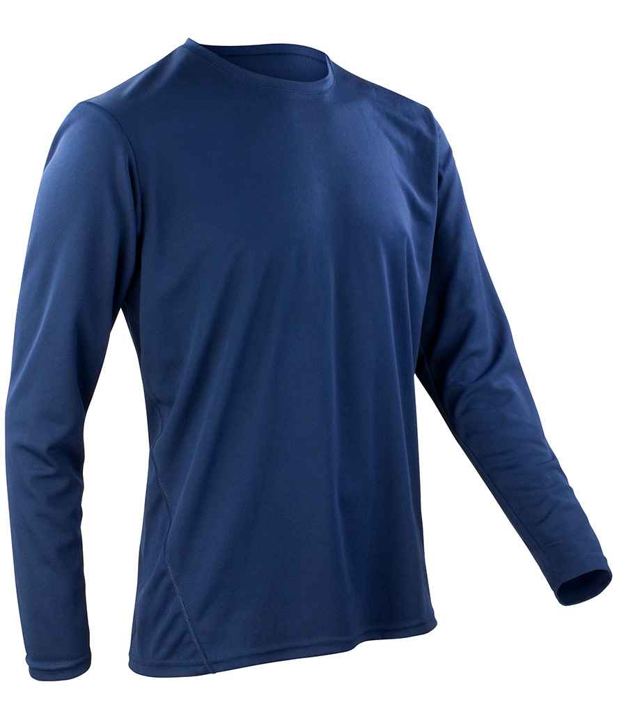 Spiro Performance Long Sleeve T-Shirt | Navy
