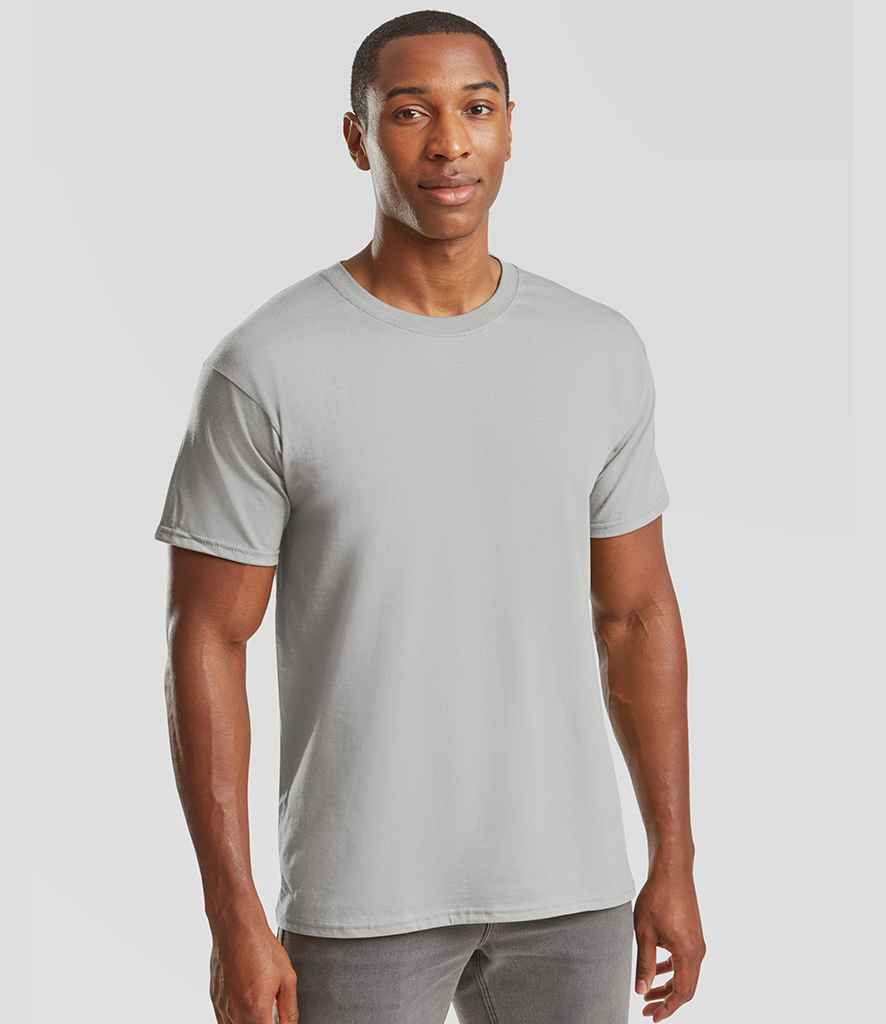 Fruit of the Loom Iconic 195 T-Shirt | Zinc