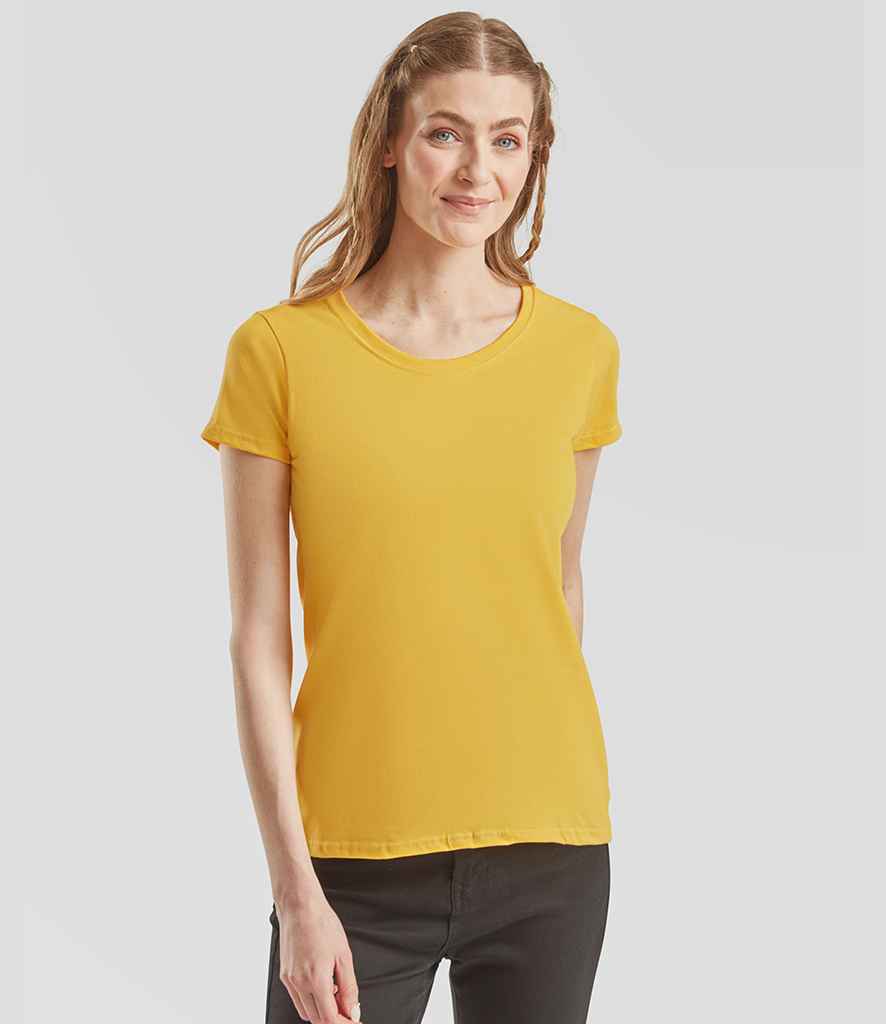 Fruit of the Loom Ladies Iconic 195 T-Shirt | Sunflower