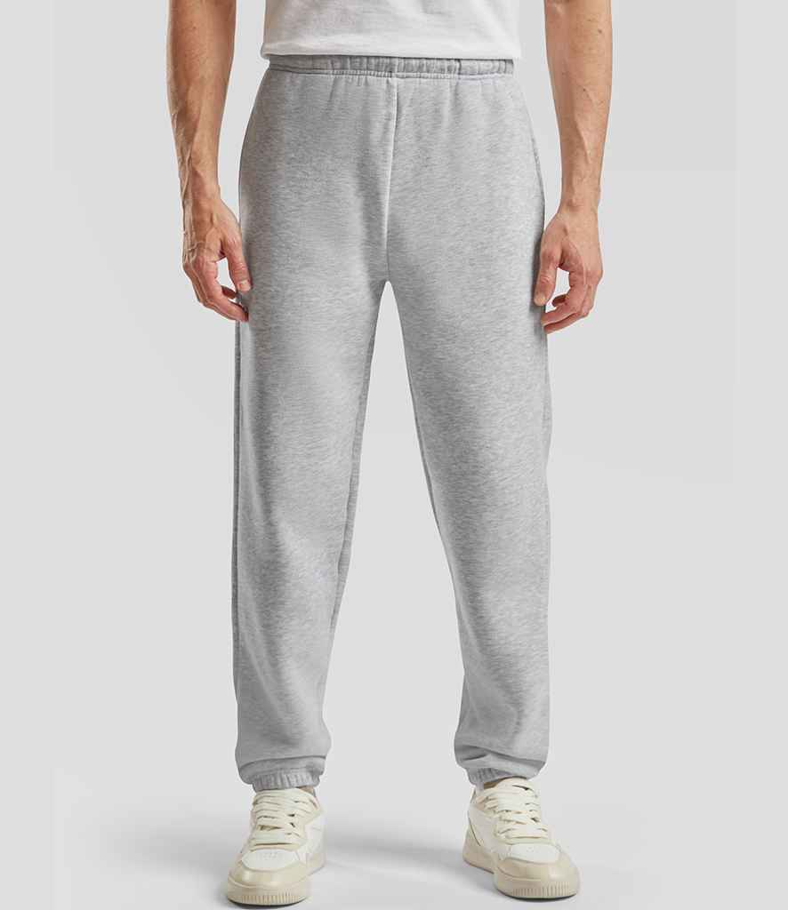 Fruit of the Loom Premium Jog Pants | Heather Grey