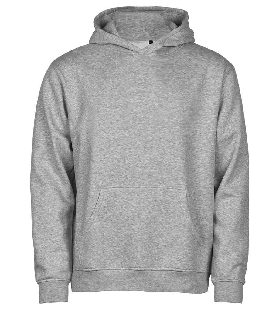 Tee Jays Kids Unlabeled Hooded Sweatshirt | Heather Grey