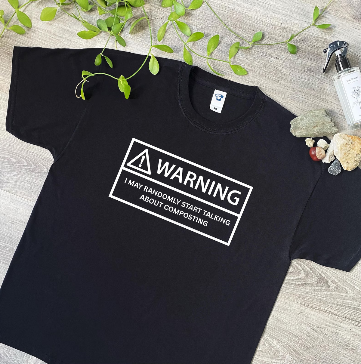 Warning Talking About Composting T-Shirt