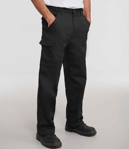 Russell Athletic Work Trousers | Black