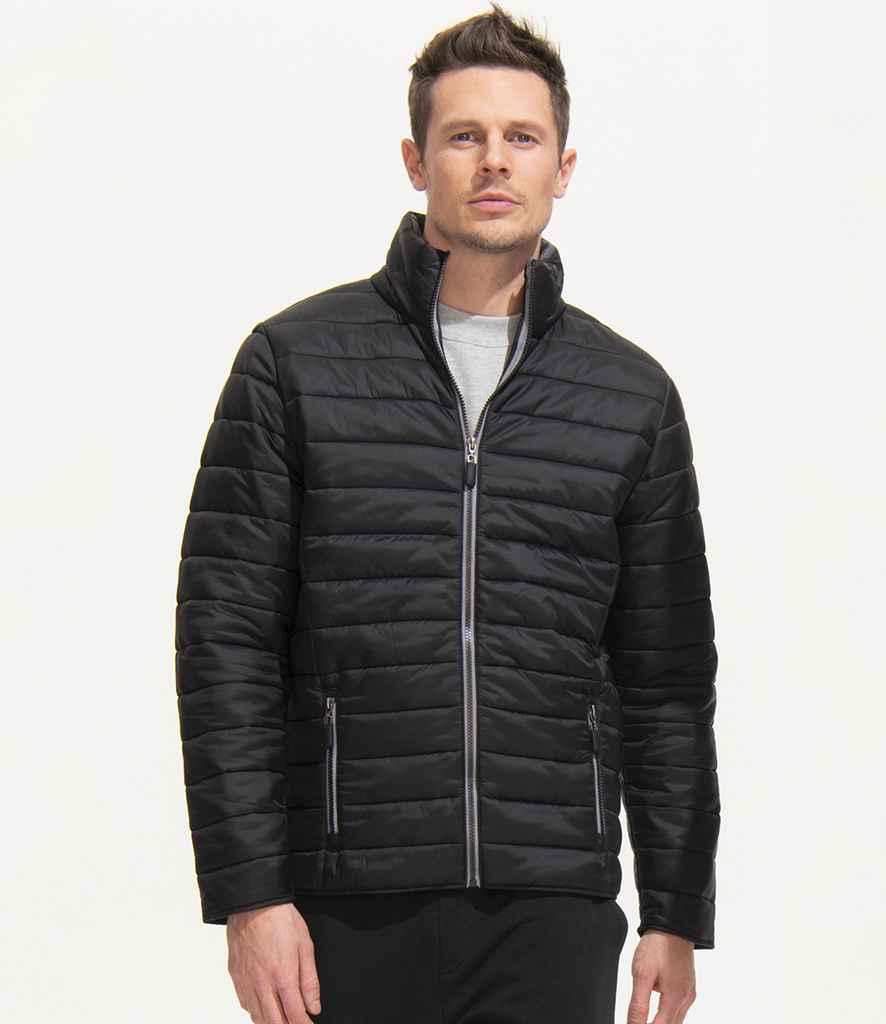 SOL'S Ride Padded Jacket | Black