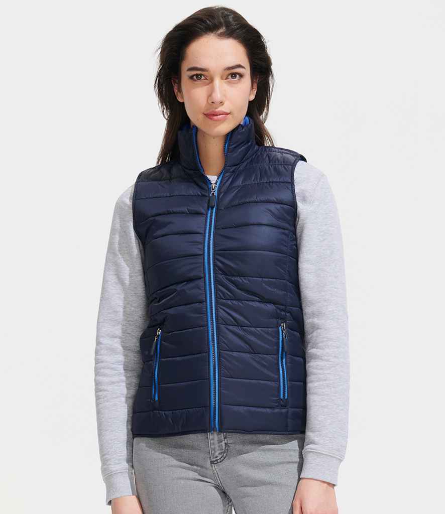 SOL'S Ladies Wave Bodywarmer | Navy
