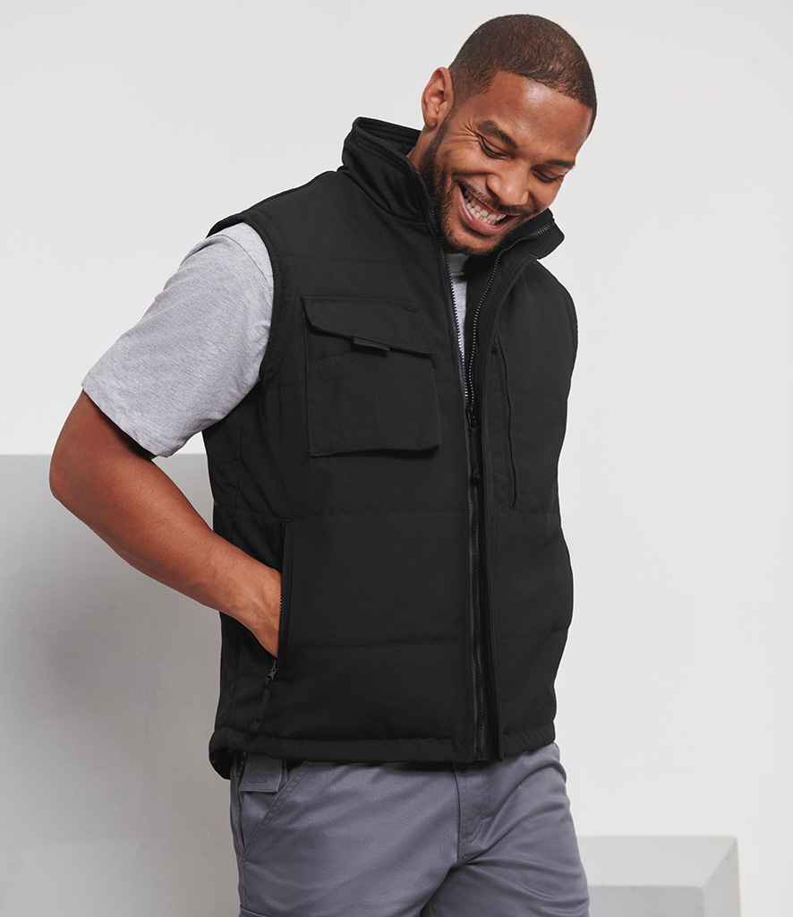 Russell Athletic Gilet | Black