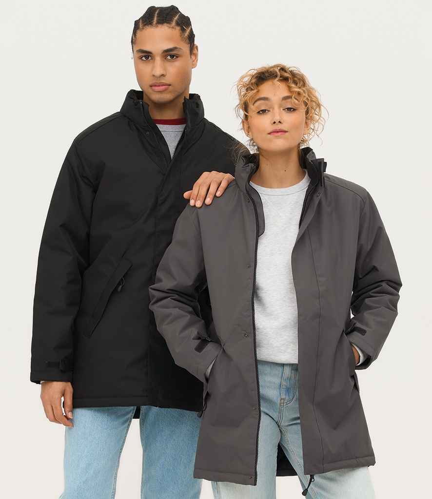 SOL'S Unisex Robyn Padded Jacket | Charcoal
