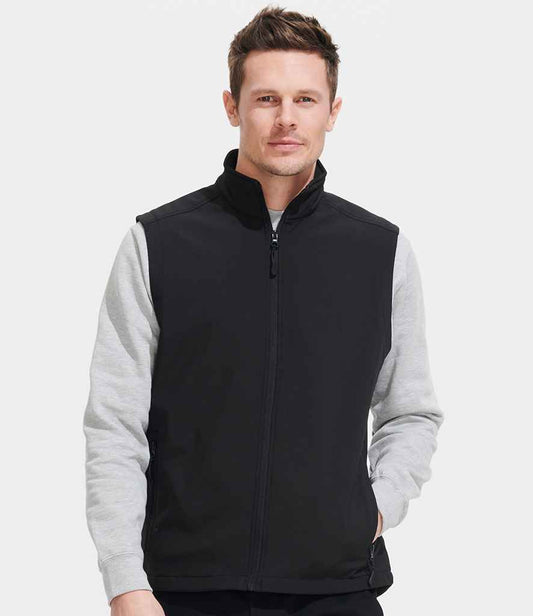SOL'S Race Soft Shell Bodywarmer | Black