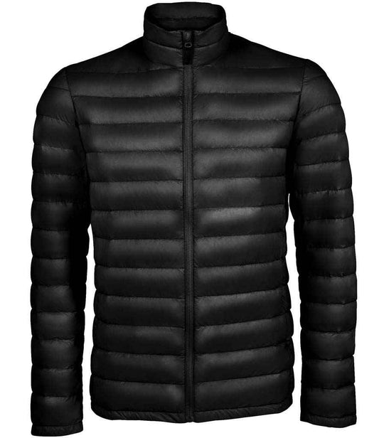 SOL'S Wilson Lightweight Padded Jacket | Black