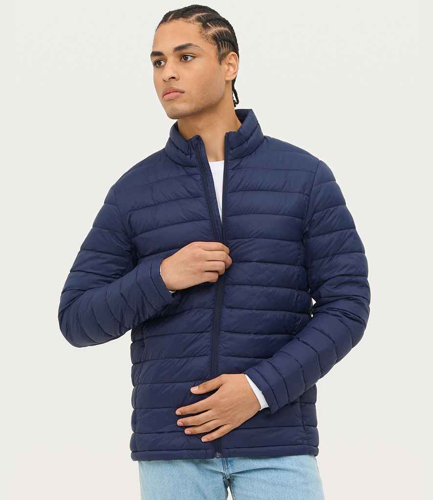 SOL'S Wilson Lightweight Padded Jacket | French Navy