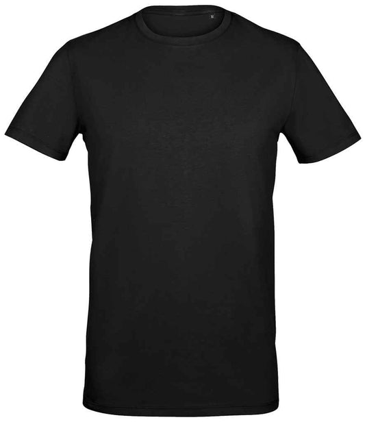 SOL'S Millenium Stretch T-Shirt | Deep Black