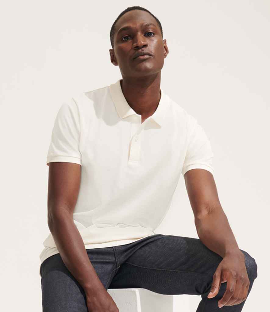 SOL'S Planet Organic Piqué Polo Shirt | White