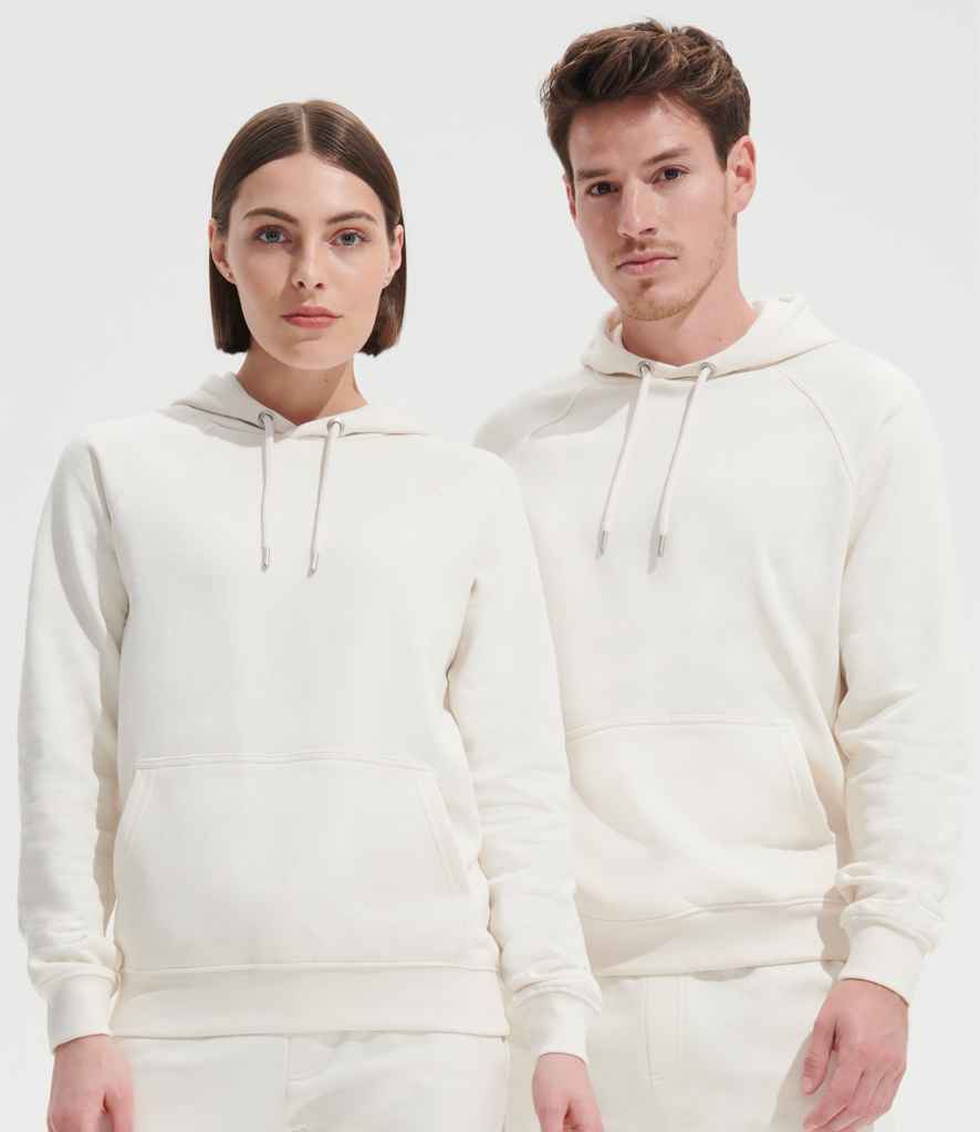 SOL'S Unisex Stellar Organic Hoodie | Off White