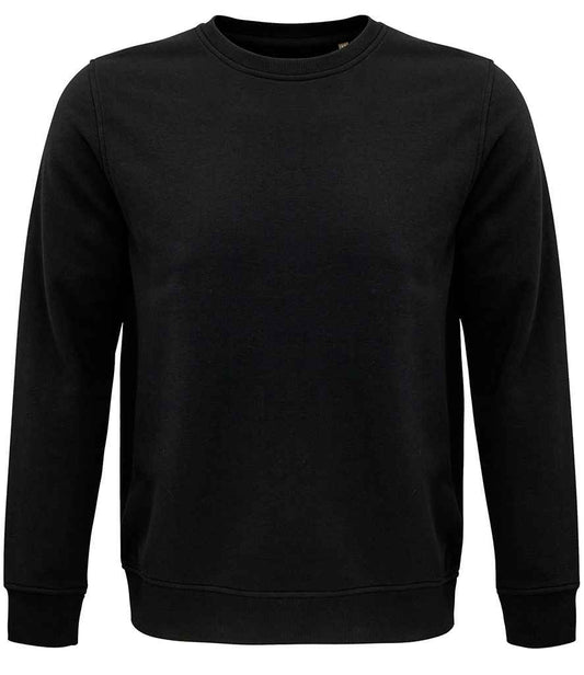 SOL'S Unisex Comet Organic Sweatshirt | Black