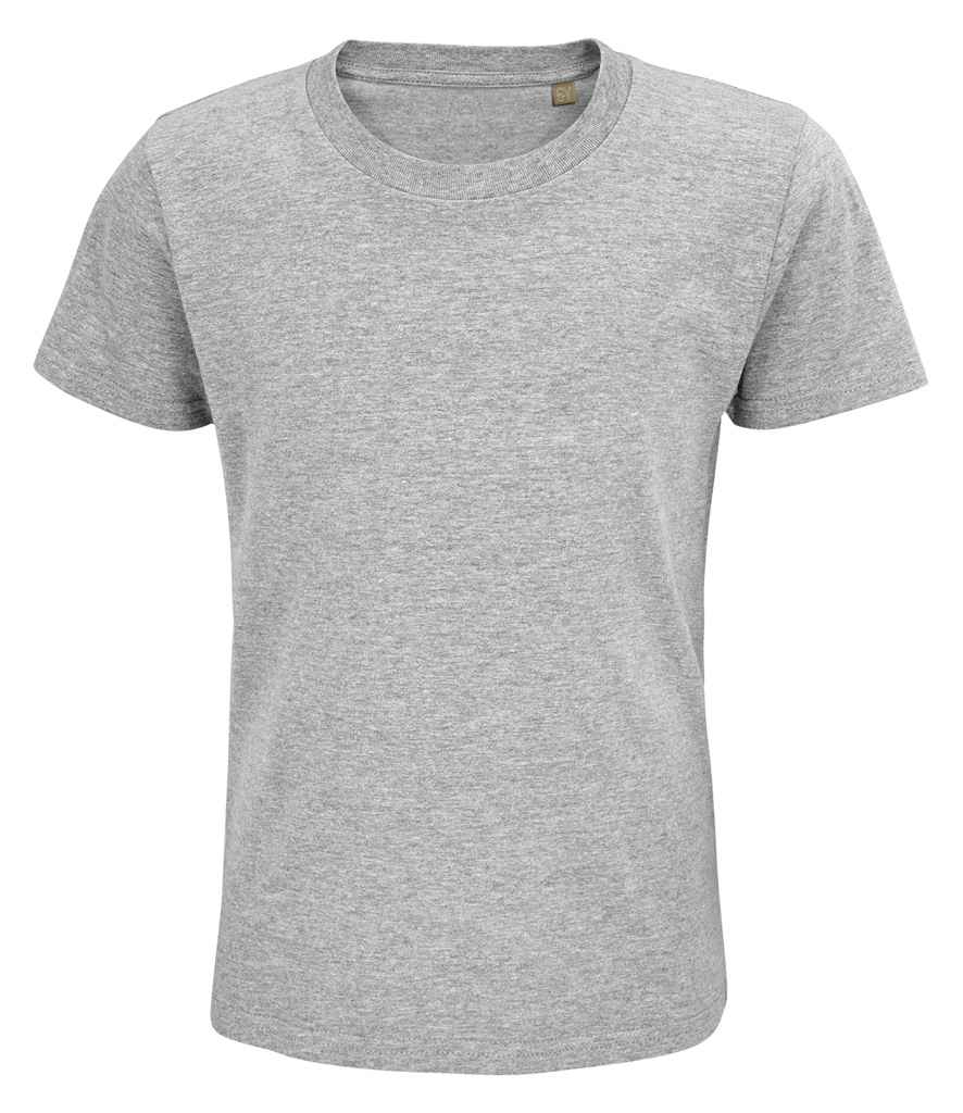 SOL'S Kids Pioneer Organic T-Shirt | Grey Marl