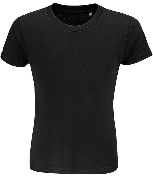SOL'S Kids Crusader Organic T-Shirt | Deep Black